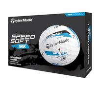 TaylorMade TM24 SpeedSoft Ink BLU GLB dz Blanco y Azul