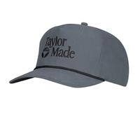 TaylorMade TM26 Frame Stock Rope Hat, Gorra de Golf para Hombre, Estándar, Talla Única, Gris