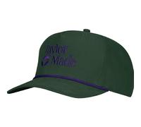 TaylorMade TM26 Frame Stock Rope Hat, Gorra de Golf para Hombre, Estándar, Talla Única, Verde/Morado