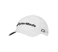 TaylorMade Tour Litetech 2025, Gorra de Golf Hombre (FR/ES, Letras, Talla única, Blanco)