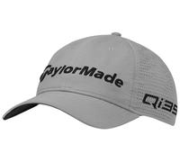 TaylorMade Tour Litetech 2025, Gorra de Golf Hombre (FR/ES, Letras, Talla única, Gris)