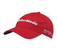 TaylorMade Tour Litetech Golf Cap Gorra de béisbol, Rojo, Talla única para Hombre