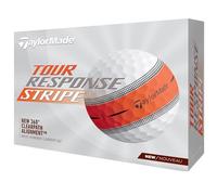 TaylorMade Tour Response, Pelota de golf, Unisex adulto, Orange-Stripe, Taglia unica