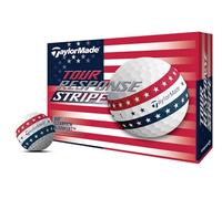 TaylorMade Tour Response Stripe USA, Unisex, Rojo, Blanco y Azul, 48
