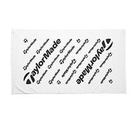 TaylorMade Tour Towel Toalla, Unisex, Blanco, Talla única