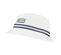 TaylorMade Vintage Twill Bucket Hat, Sombrero de Golf Hombre (FR/ES, Letras, L, XL, Blanco)