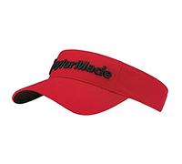 TaylorMade Men's Visor Visera, Rojo, Talla única para Hombre