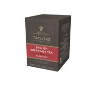 Taylors | Desayuno inglés robusto y con mucho cuerpo | Té negro aromático de Ceilán en bolsitas - 20 filtros empaquetados individualmente