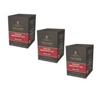 Taylors | Desayuno inglés robusto y con mucho cuerpo | Té negro aromático de Ceilán en bolsitas - 3 x 20 filtros empaquetados individualmente