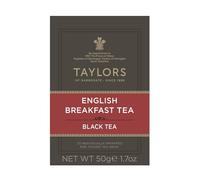 Taylor de Harrogate | English Breakfast Té Nero Pieno e Luminoso - 2 x 20 Bustine di Tè (100 Gr)