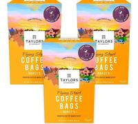 Taylors of Harrogate Flying Start - Bolsas de café, 3 cajas de 10 (30 bolsas en total)