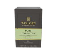 Taylors of Harrogate Té verde - Delicado, ligero y refrescante - Té verde puro - 20 bolsitas