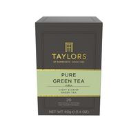 Taylors of Harrogate Té Verde Puro - Delicado, Suave y Fresco Sencha Chino - 20 Bolsitas de Té