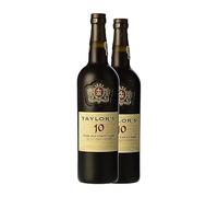 Taylor's Porto 10 Años 75 cl Vino generoso (Caja de 2 Botellas de 75 cl)
