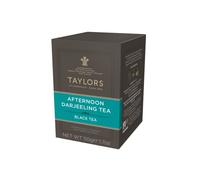 Taylors® | Tarde Darjeeling Tarde de té negro | Té Negro Delicado y Refrescante - 20 Filtros de Té Envueltos Individualmente (50 Gr)