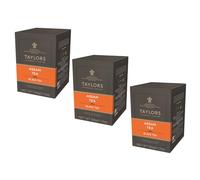 Taylors® | Té Assam Nero | Té negro fuerte y maltato | Té Nero Indiano Assam - 3 x 20 Bustines (150 Gr) | Bustine Té Nero Incartate Singlele