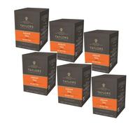 Taylors® | Té Assam Nero | Té negro fuerte y maltato | Té Nero Indiano Assam - 6 x 20 Bustines (300 Gr) | Bustine Té Nero Incartate Singlele