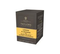 Taylors® | Té Negro Cítrico | Té Negro Cítrico Refrescante y Equilibrado - 20 Bolsitas | Té Negro de Sabor Intenso (Bolsitas Individuales)