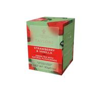 Taylors® | Té Verde Fresa Vainilla - 20 Sobres (30 g) | Té Verde Sencha con Sabor a Fresa Dulce y Vainilla Cremosa