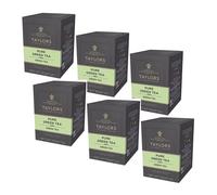 Taylors® | Té verde puro, limpio y claro - 6 x 20 filtros de té (300 Gr) | Té verde puro Sencha