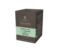 Taylors® | Té Verde y Jazmín | Bolsas individuales de té verde fresco y floral - 20 filtros de té (40 gr) | Aroma de té verde y jazmín