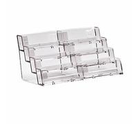 Taymar - Soporte para tarjetas de visita (8 compartimentos, 2 columnas y 4 filas)
