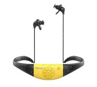 Tayogo Auriculares Natación，Reproductor MP3, 8 GB de Memoria, Impermeables IPX8, Carga Magnética y 20 Horas de Autonomía, Modo MP3/FM, para Natación (Piscina) y Deportes (Amarillo)