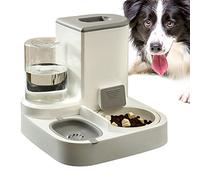TAYSTE Alimentador Mascotas 2 en 1 - Juego Cuencos Agua y Comida para Gatos - Comedero automático para Gatos, dispensador Agua para Perros, comedero para Mascotas