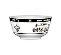 Taz n para refrigerios de fiesta Fremont Die NFL New Orleans Saints de 11.75"" (2 galones), blanco/colores del equipo