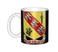 Taza 107.º Regimiento De Caballería Blindada Del Ejército De Los Estados Unidos Tazas De Café Cerámica Taza De Cerámica Elegante Coffee Mug Para Desayuno Regalo Oficina 330Ml