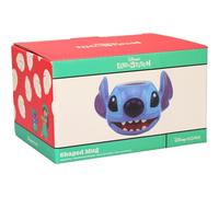 Taza 3d Cabeza Stitch Lilo & Stitch Disney Cerámica 325 Mls