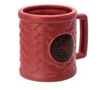Taza 3D Escamas Dragón Targaryen Juego De Tronos Cerámica 500 ml