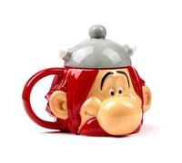 Puckator Taza de cerámica con forma de Obelix, con tapa
