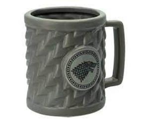 Taza 3d Pelo Lobo Stark Juego De Tronos Cerámica 500 Mls