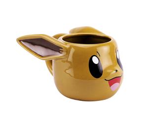 Taza 3D Pokémon Eevee - Cerámica 500ml