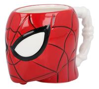 Taza 3d Spider-man Marvel Cerámica 350 Mls