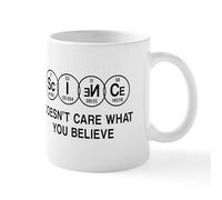 Taza A La Ciencia No Le Importa Lo Que Creas. Tazas Exquisita Tazas De Café Premium Taza De Cerámica Para Oficina Desayuno Regalo 330Ml