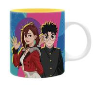Taza ABYSTYLE Dan Da Dan Momo y Okarun 320 ml Cerámica Multicolor