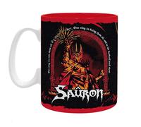 ABYstyle Taza Señor de los Anillos Sauron 460 ml – Producto oficial, Impresión, Caja cartón