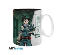 Taza abystyle my hero academia deku y dynamight 460ml