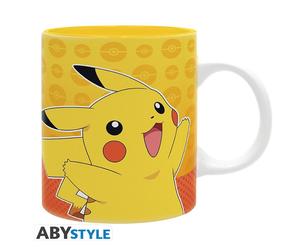 Taza ABYstyle Pokémon: Pikachu Divertido en Cerámica 320ml