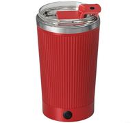 Taza agitadora magnética automática con interior de acero inoxidable 316, mezclador eléctrico de 7000 RPM para café y batidos de proteínas, base recargable USB-C para oficina y uso doméstico, (forro