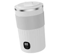 Taza agitadora magnética automática con pantalla digital de temperatura para café, té, batidos de proteínas y más mezcla rápida Taza mezcladora de acero inoxidable Temperatura de agitación inteligente