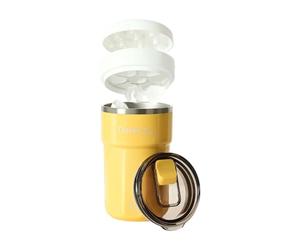 Taza agitadora | Máquina de hielo recargable magnética automática | Mezcladora de bebidas | para el hogar, oficina, viajes, leche, bebidas, té, bebidas, chocolate caliente,