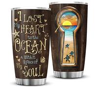 Taza Aislante Con Pajita Y Tapa Tazas De Viaje Isotérmica Isotérmica Taza Termica De Viaje Para Auto Navidad Colegas 590 Ml Perdí Mi Corazón