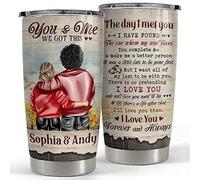 Taza Aislante Reutilizable Tazas De Viaje Isotérmica Acero Inoxidable Vaso Termico Para Mamá Papá Navidad 590 Ml Vaso De Pareja Personalizado Tú Y Yo Tenemos Esta Ropa Personalizada