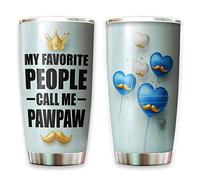 Taza Aislante Vaso Termico Isotérmica Termo Café Para Papá Navidad Colegas 590 Ml Mis Personas Favoritas Me Llaman Pawpaw - Regalos Divertidos Para El Mejor Abuelo Del Mundo. Día Del Padre.