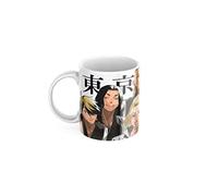 Taza anime de Tokyo Revengers - Regalo manga de la serie Anime Tokyo Manji (para fans de anime) (Tokyo Manji - Todos)