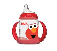Taza Aprendizaje NUK Sesame Street Elmo, 5 oz, A Prueba de Derrames, Sin BPA, Ideal para Niños