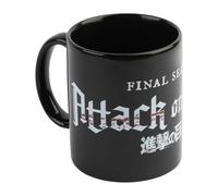 Taza Ataque a los Titanes, Taza desayuno - Taza cerámica 350ml - Taza te - Taza café - Regalos originales, Tazas de café